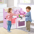 Kids Wooden Kitchen Toy Strawberry  Cooking Playset