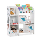 Kids Toy and Book Organizer with Storage Bins